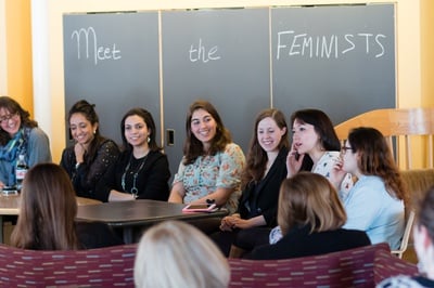 Cover image for Panelists Discuss the Meaning of Feminism