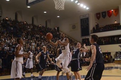 Cover image for Title in the Balance for Men's Basketball in Final Regular Season Weekend