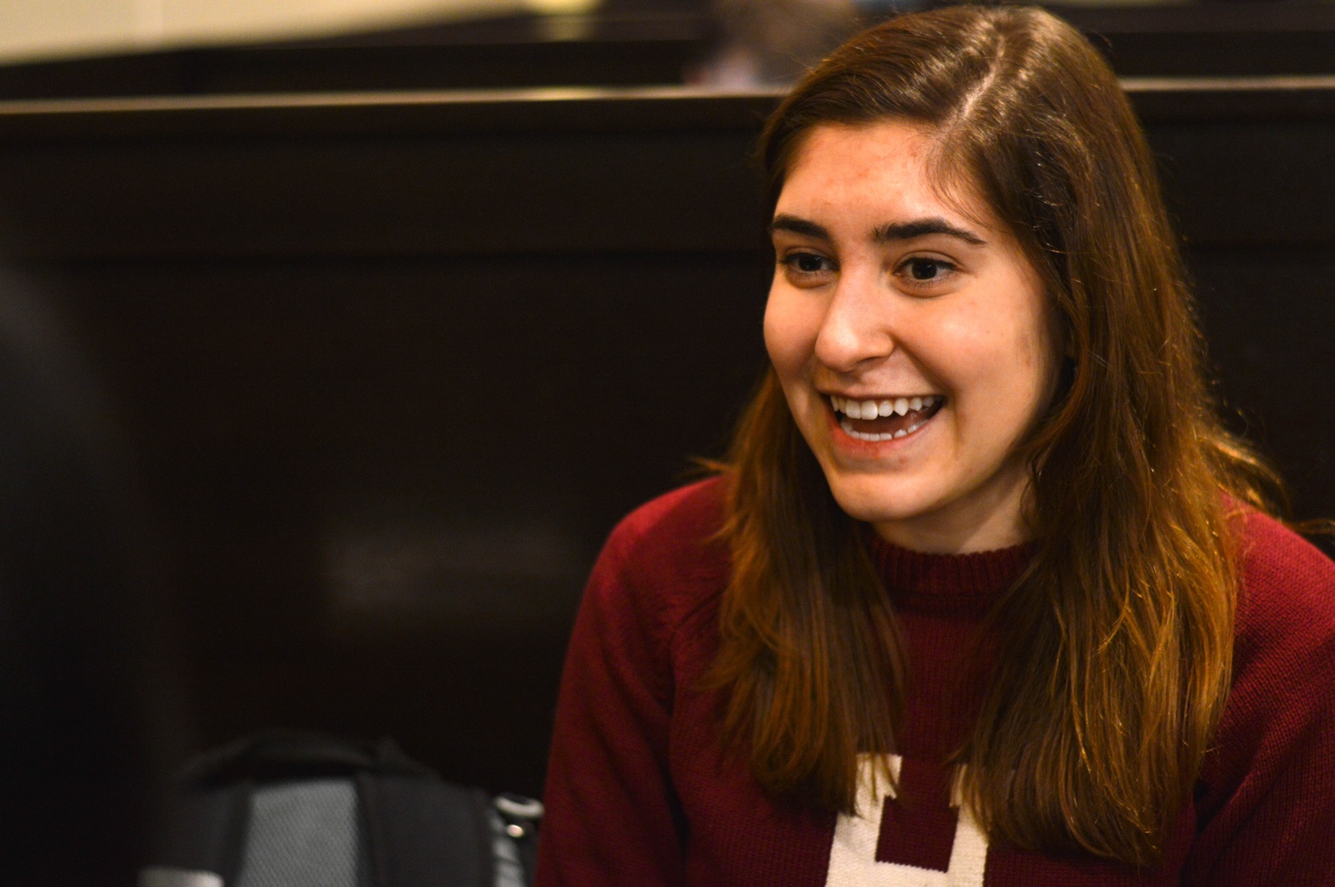 Katharine D. D’Orazio’15, a psychology concentrator with an economic secondary, is due to submit her thesis next Thursday. Her research centers on how visual and verbal cognitive processing affects the decision-making process.