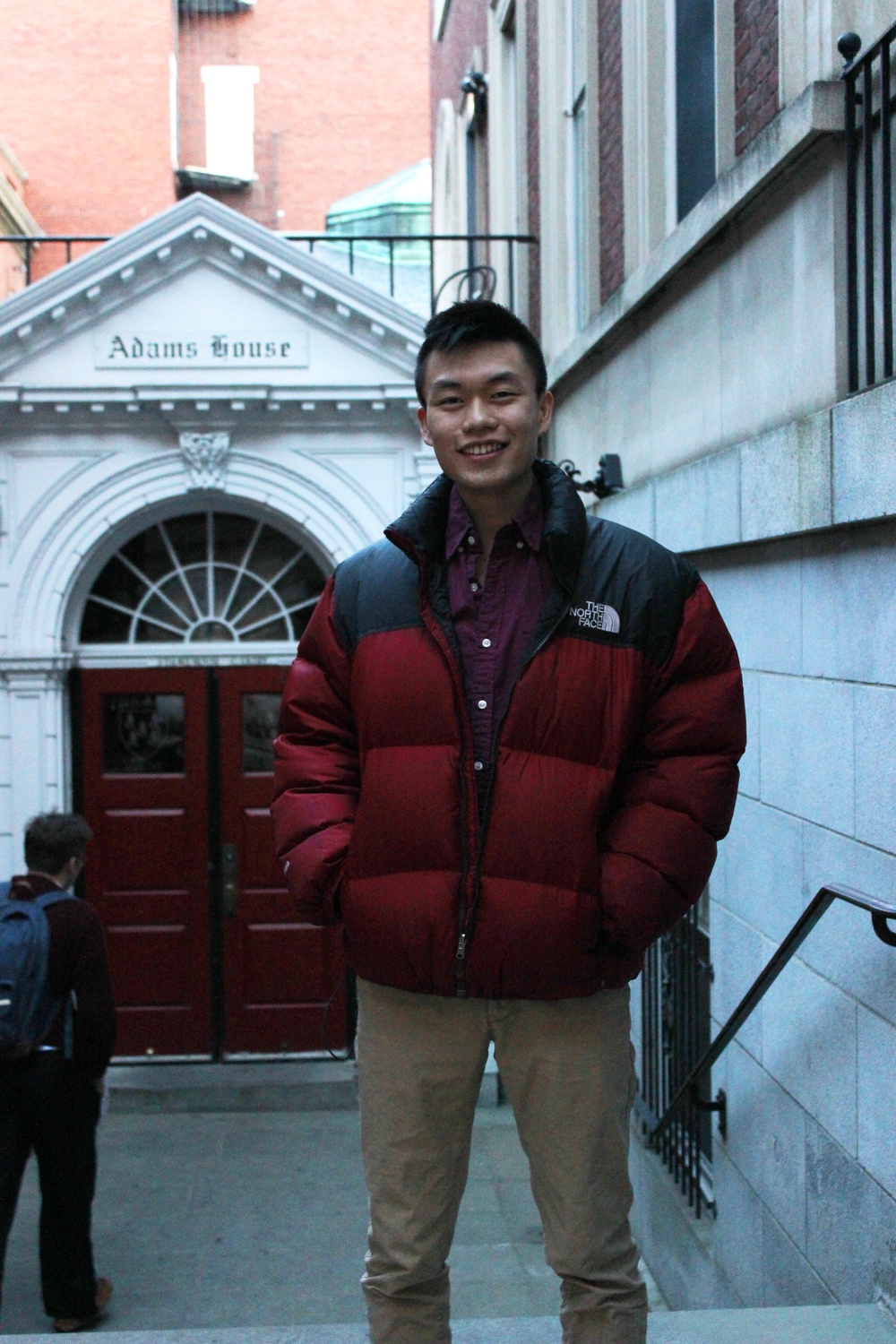 Former UC representative Kevin Liang ’16 waits outside of Adams House on Monday afternoon. As a previous executive of multiple clubs, Liang often had to prioritize extracurricular activities over House events.
