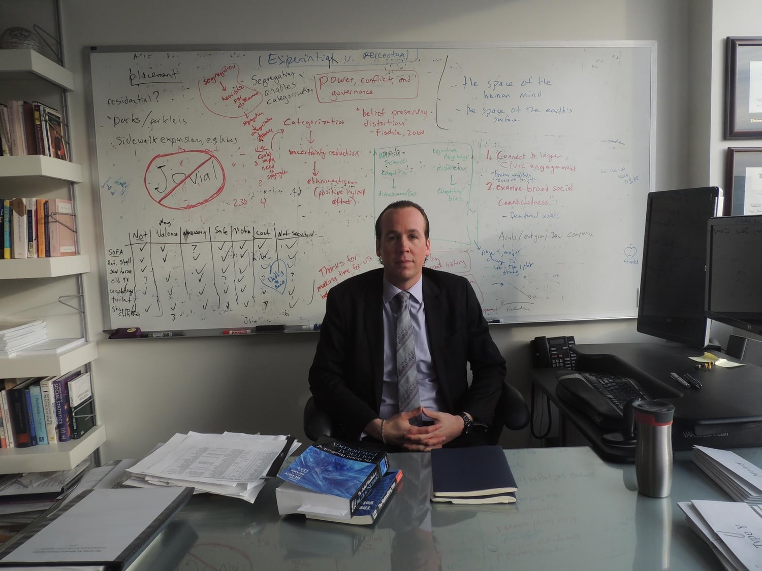 Government Professor Ryan D. Enos introduced a motion to discuss condemning President Donald Trump's threats to academic freedom at a faculty meeting on Tuesday. The motion fell short of the 80 percent threshold.