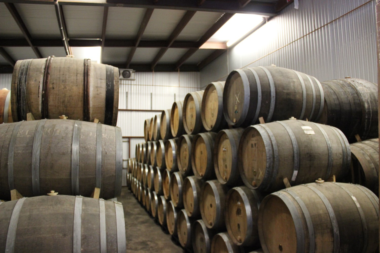 I also took a tour of Jester King Brewery in the outskirts of Austin, Texas. Their barrel room houses unique fermented beers that are undergoing an aging process.