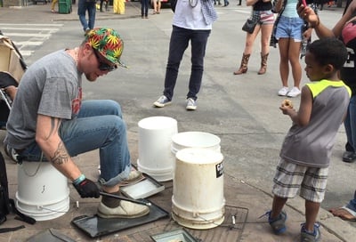 Cover image for Music in the Street