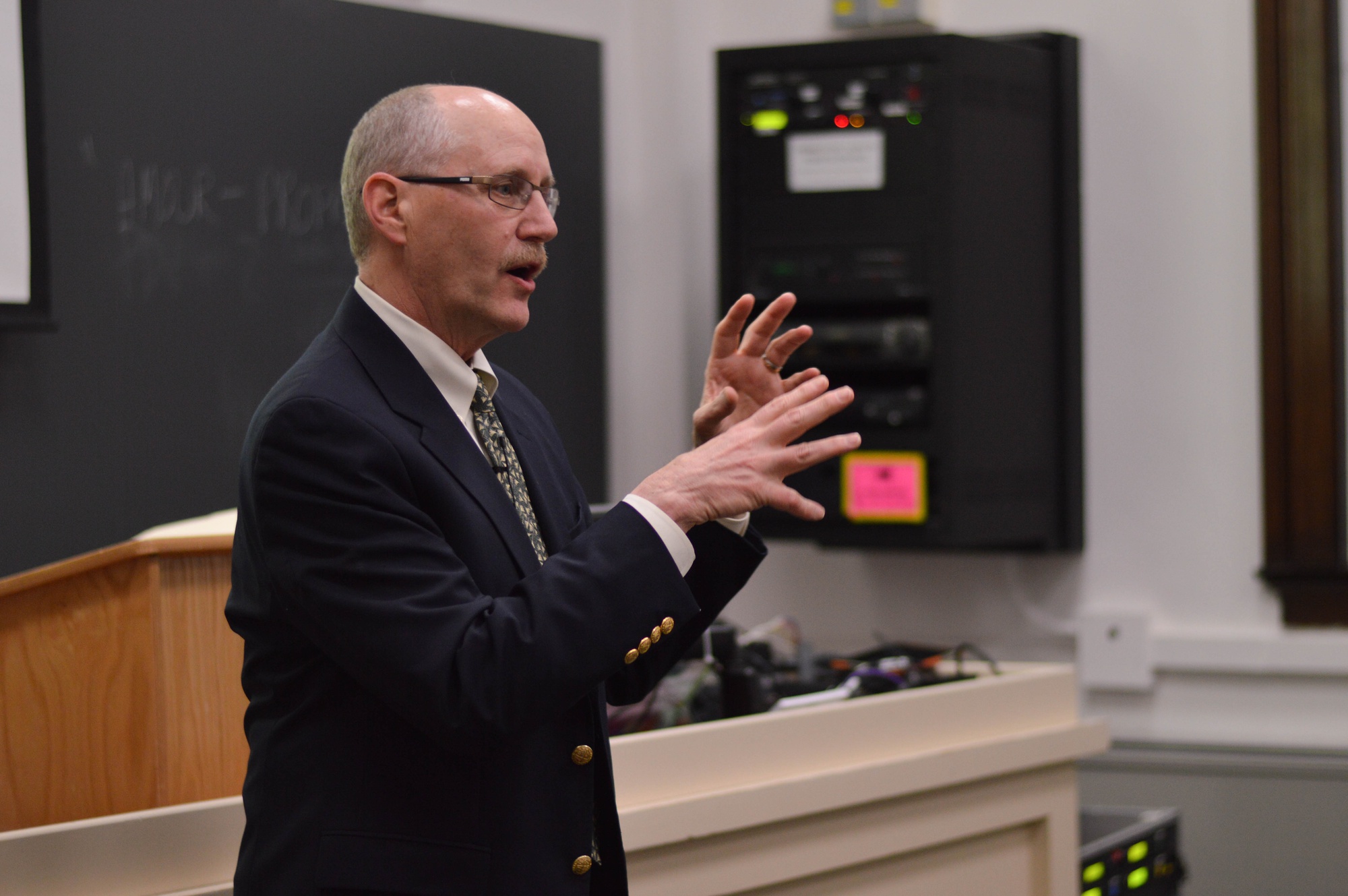 UHS Director Paul J. Barreira said that a University Health Services study on the impact of exercise encouragement on mental health found no difference between control and treatment groups in a talk on Wednesday.