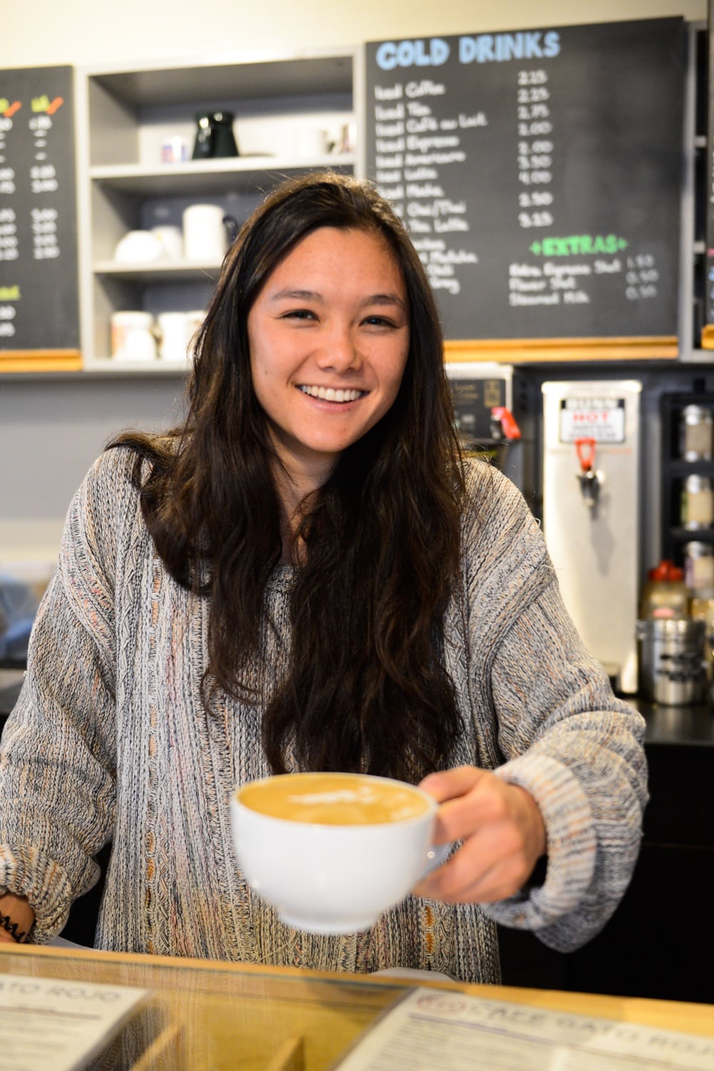 "He has a great history of teaching this course, and he's able to tap into those experiences," says Li E.K. Murphy ’15, a student of Stilgoe's who works as a barista at Cafe Gato Rojo.