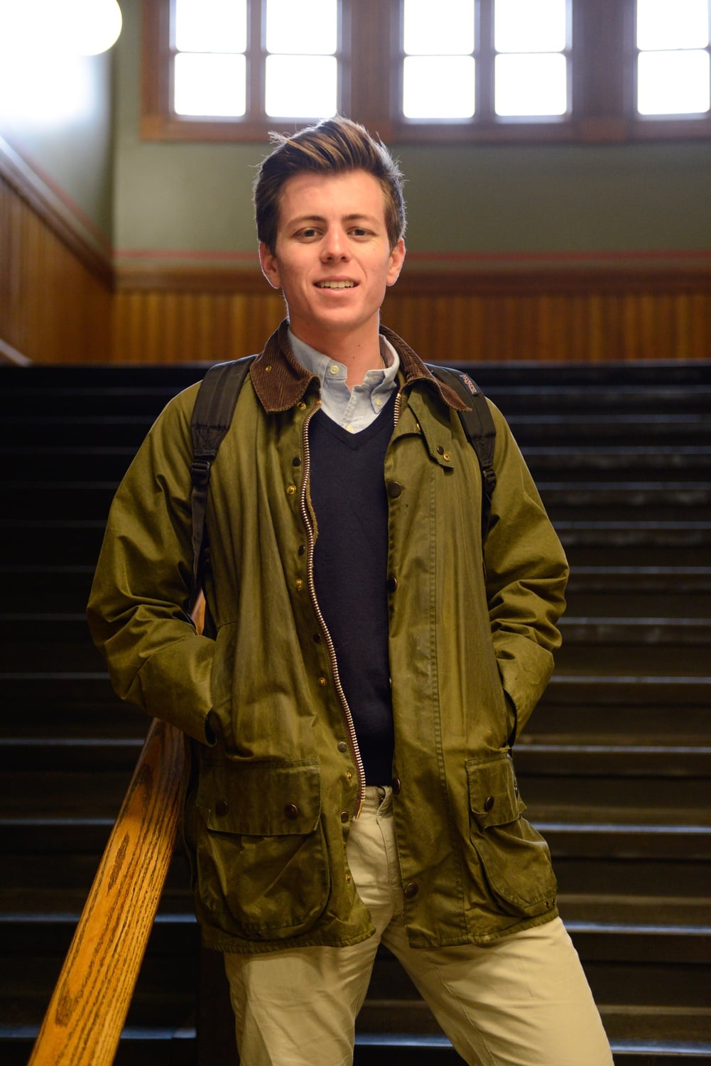 Keith H. Bender '15 believes that Stilgoe is one of the most caring people on campus. "He's been known to say, 'If there's anything I can do to increase your happiness, please let me know.' And you would be surprised about the number of students who take him up on that," says Bender.