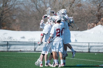 Cover image for Men's Lacrosse at a Crosse-Roads