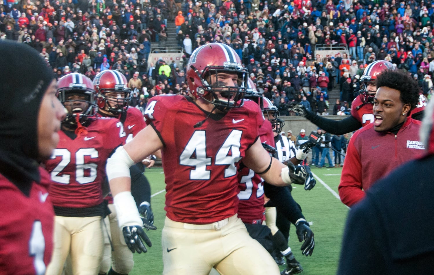 Junior defensive back Scott Peters considers religion a steadying force among the "chaos" of football.