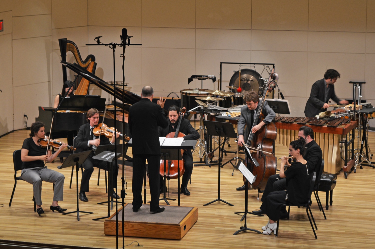Tania León, a Grammy-nominated talent, co-curated the Voces de America Latina concert series and composed "Toque," which was performed at both concerts on Friday and Saturday night.
