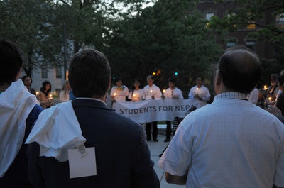 Cover image for Harvard's South Asia Institute Co-sponsors Vigil