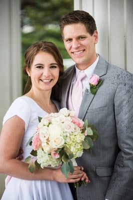 Cover image for Jasmine Griffin ’15 and Michael J. Burton