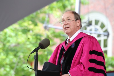 Cover image for Harry Lewis at Commencement 2015