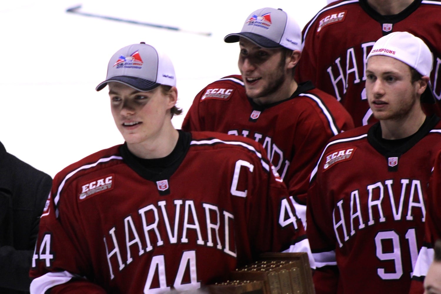 Max Everson (left) is expected to sign an entry-level deal with the Providence Bruins in the coming days.