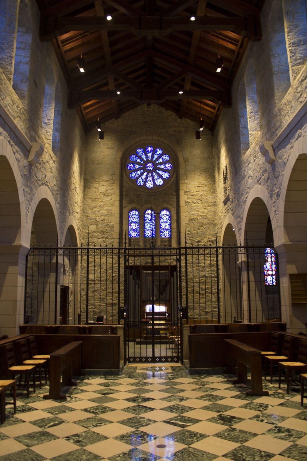 The monastery chapel of the Society of Saint John the Evangelist near Harvard Square is open to local residents for daily periods of quiet prayer. 