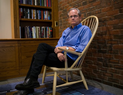 Cover image for Lessig Arrested at Campaign Finance Protest in Washington