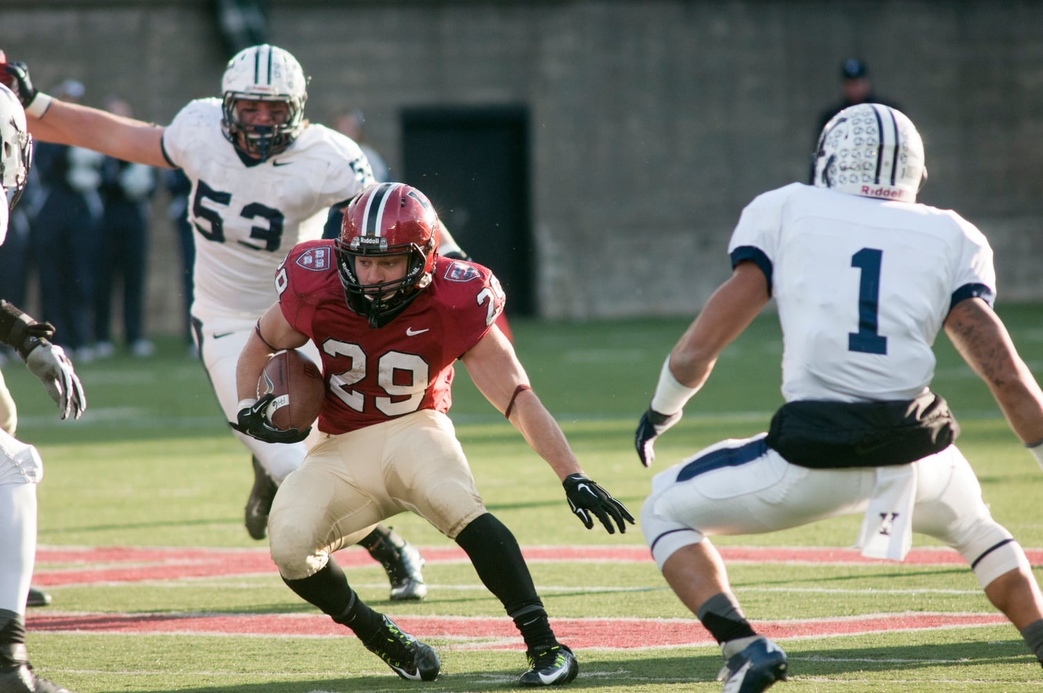 Senior running back Paul Stanton has rushed for over 900 yards in each of the last two seasons.