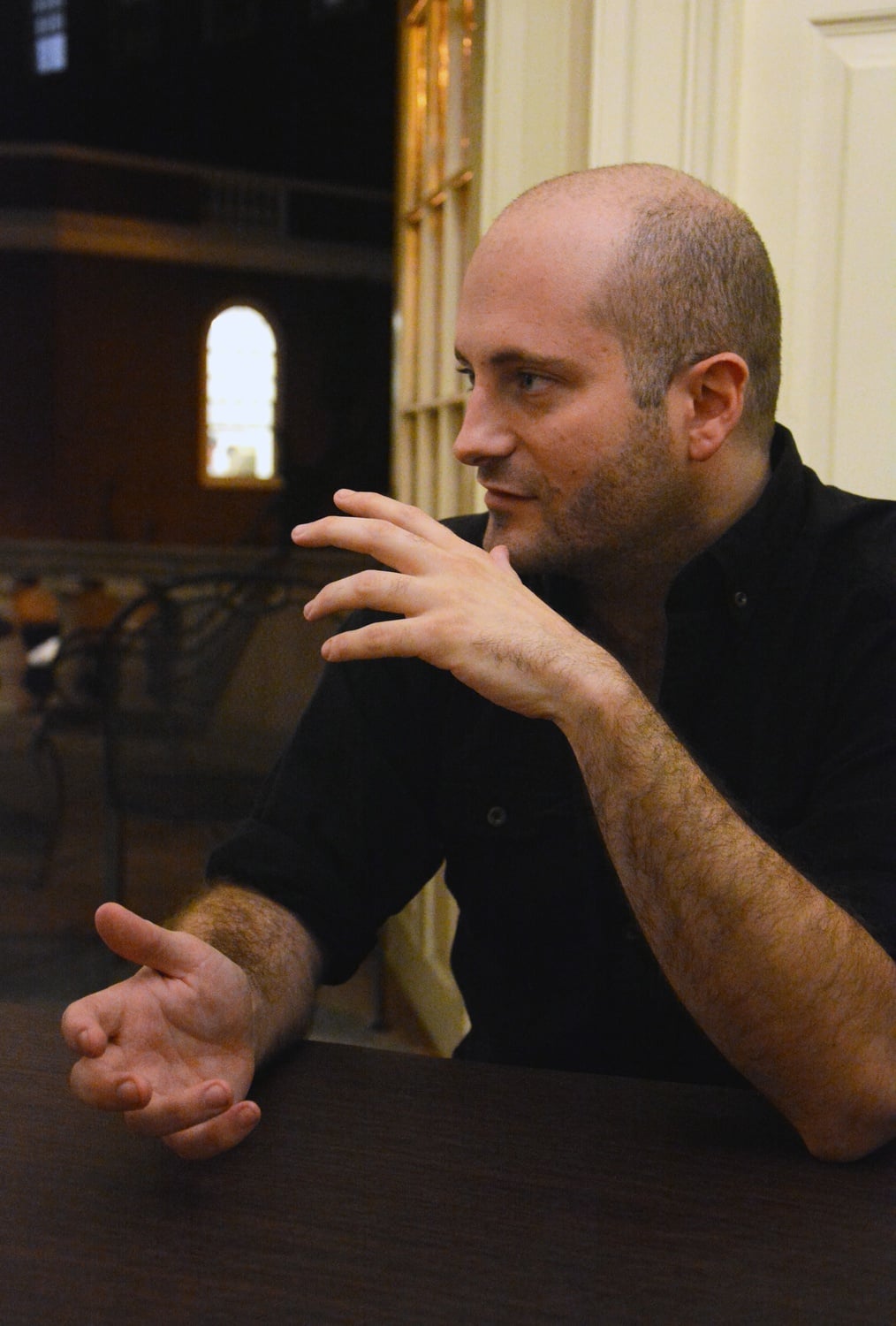 Kevin Holden '05, who just finished his PhD in comparative literature at Yale, is Kirkland's Poet in Residence for the 2015-2016 school year. Holden, who was involved in poetry during his time on campus with the Advocate and Gamut magazines, plans to hold bi-weekly poetry tables in Kirkland's Private Dining Room as well as hold two or three formal readings each semester. 