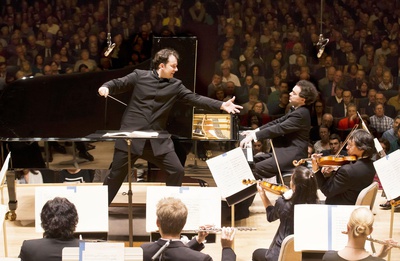Cover image for Boston Symphony Orchestra and Kissin
