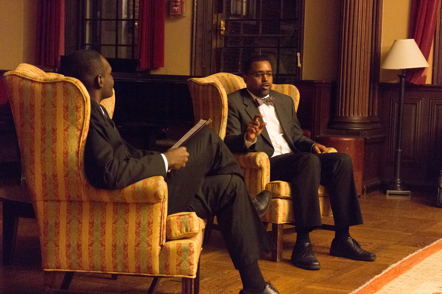 Rahsaan D. Hall, Director of the Racial Justice Program of the American Civil Liberties Union of Massachusetts, participated in a conversation on a wide array of topics, including the ongoing case involving Harvard’s affirmative action policies and voter identification laws.