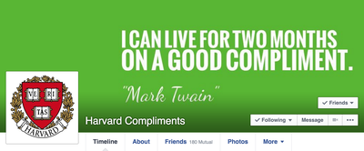 Cover image for A Letter to Harvard Compliments