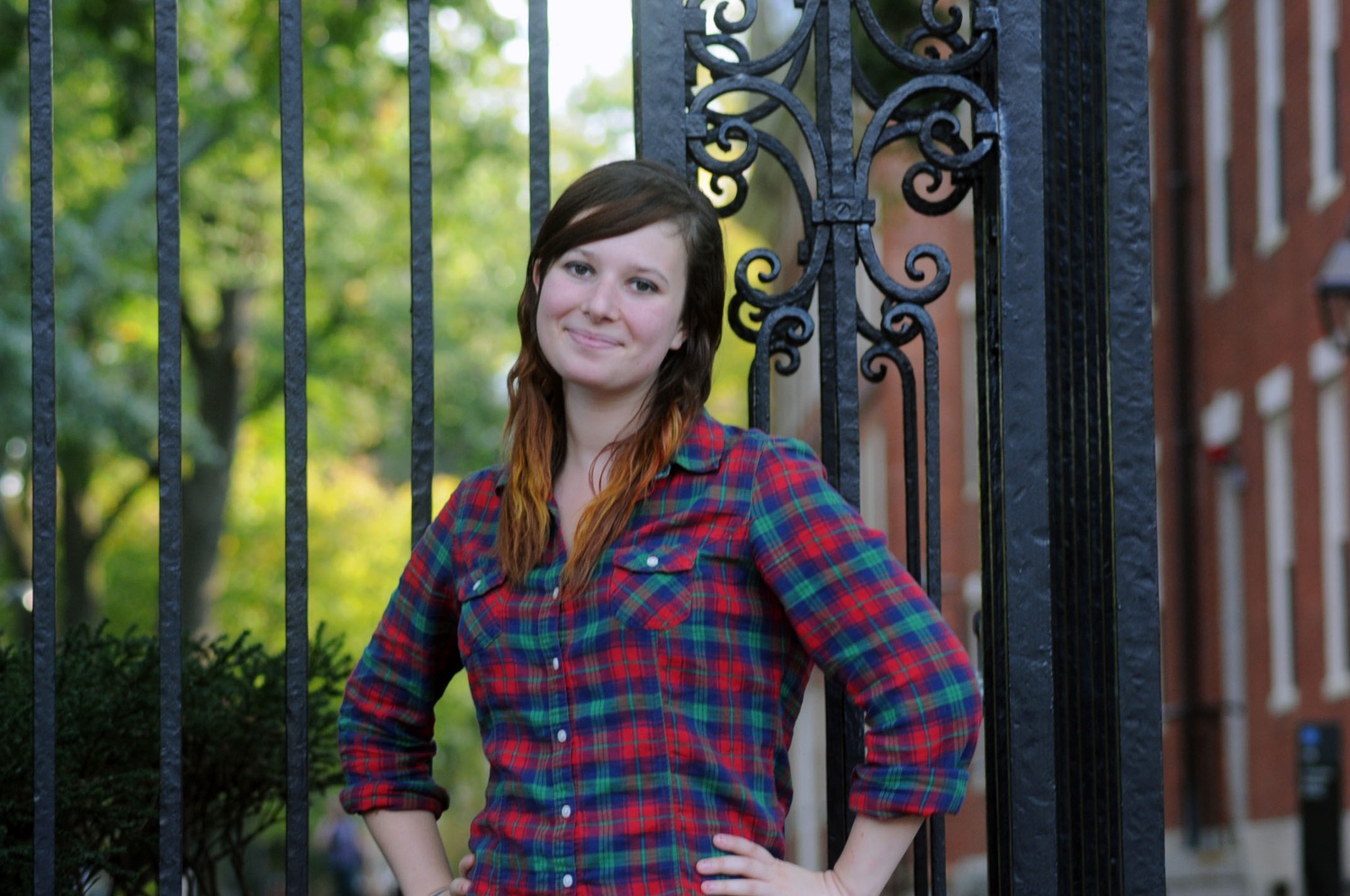 Sarah Meyers, who studied physics at Cornell as an undergraduate student, is currently fulfilling pre-med requirements at the Harvard Extension School before applying to medical school.