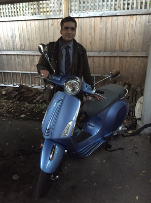 Cover image for Dean Khurana Has a Vespa