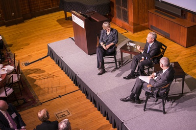 Cover image for Faust Kicks off Conference on Research in Higher Education