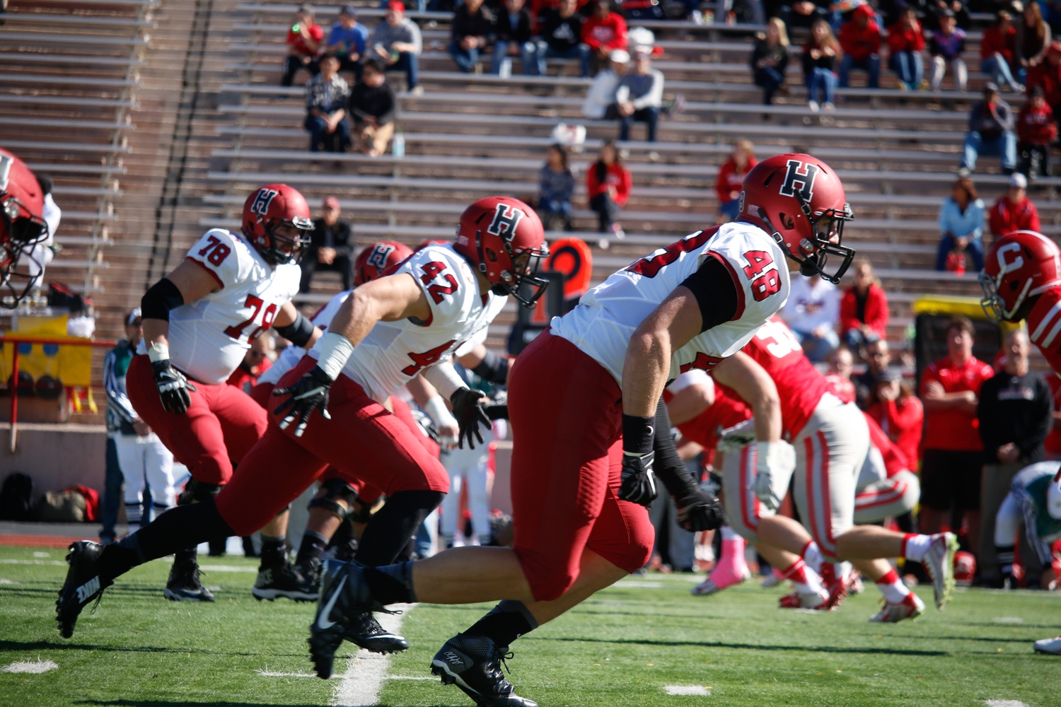 The Crimson, seen in action against Cornell on Oct. 10, look to get a second round of revenge against a Princeton squad that has proven difficult to handle recently in the first full weekend of Ivy action.