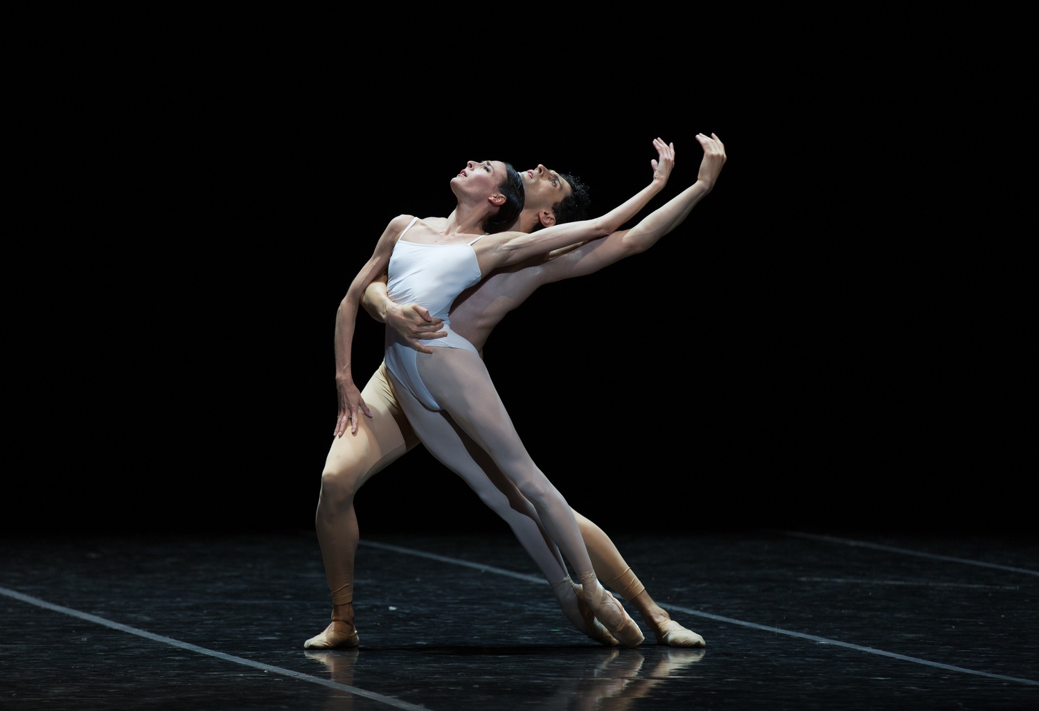 Anaïs Chalendard and Lasha Khozashvili in John Neumeier's Third Symphony of Gustav Mahler