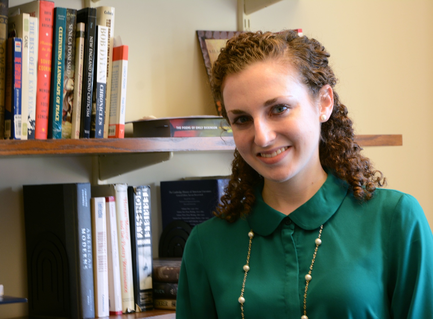 Caitlin M. Ballotta ’14 currently works as a producer for the course "Poetry in America." During her time at Harvard, Ballotta concentrated in English.