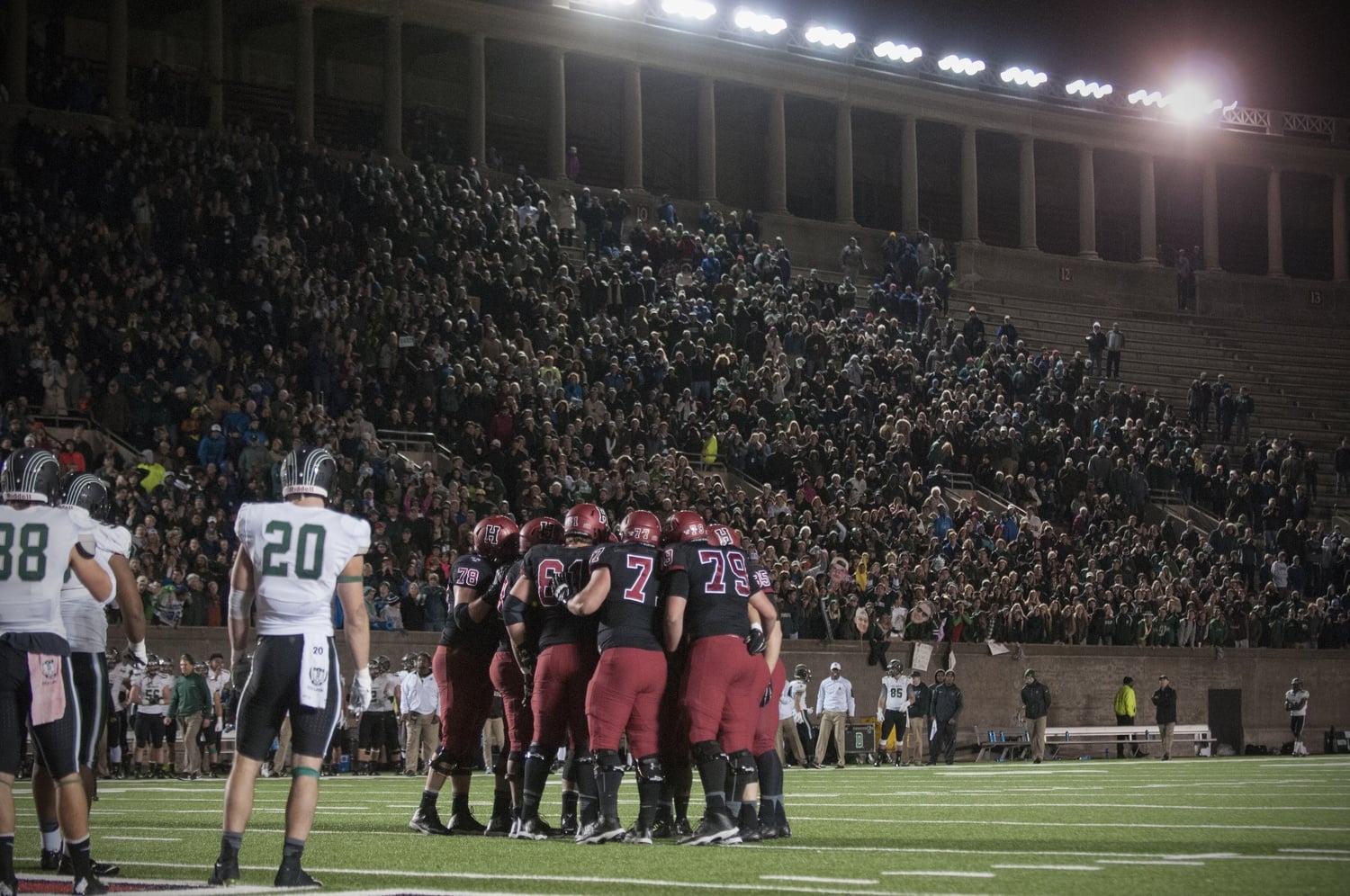 Leading 13-0 early in the fourth quarter, Dartmouth looked to be on its way to a win after stopping Harvard five consecutive times on the one-yard line.