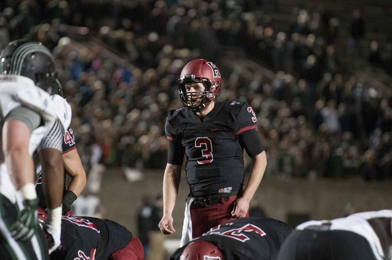 Over the final 10 minutes of play, senior quarterback Scott Hosch went 8-15, throwing for 94 yards and two touchdowns.
