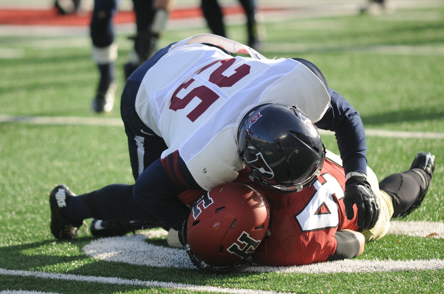 Outscoring Harvard by two touchdowns in the second half, Penn became the first team to beat the Crimson since 2013 on Saturday.