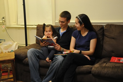 Cover image for Reading with Parents