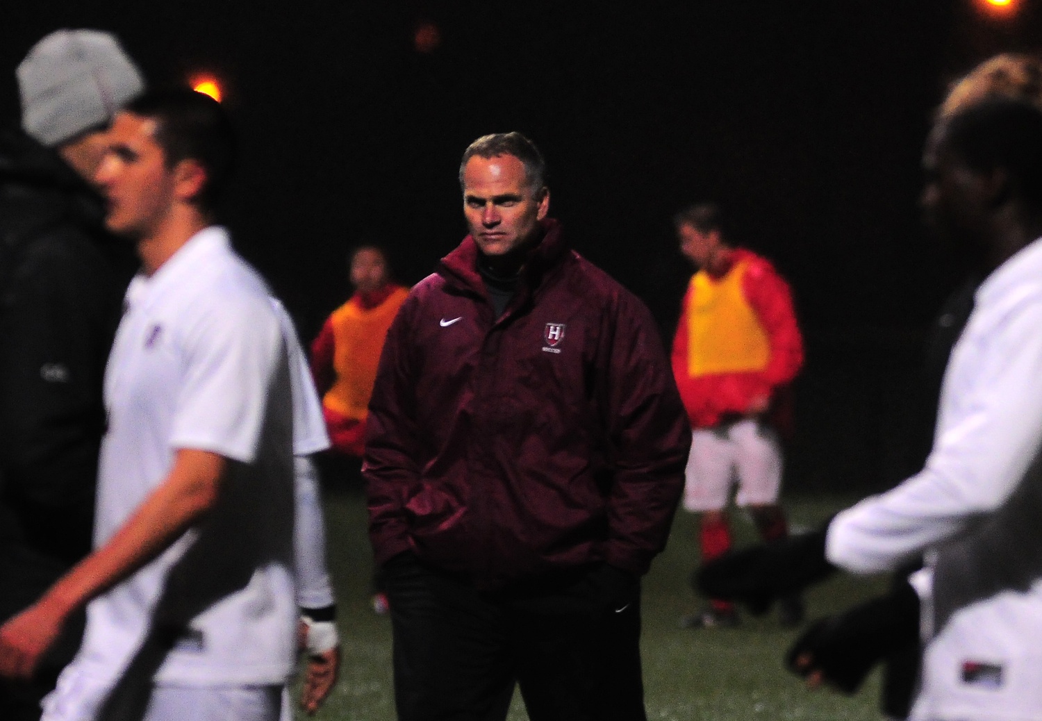 Harvard men's soccer coach Pieter S. Lehrer.