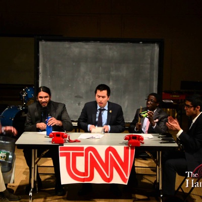 Cover image for The Harvard Undergraduate Drummers Talk "THUD News Network"