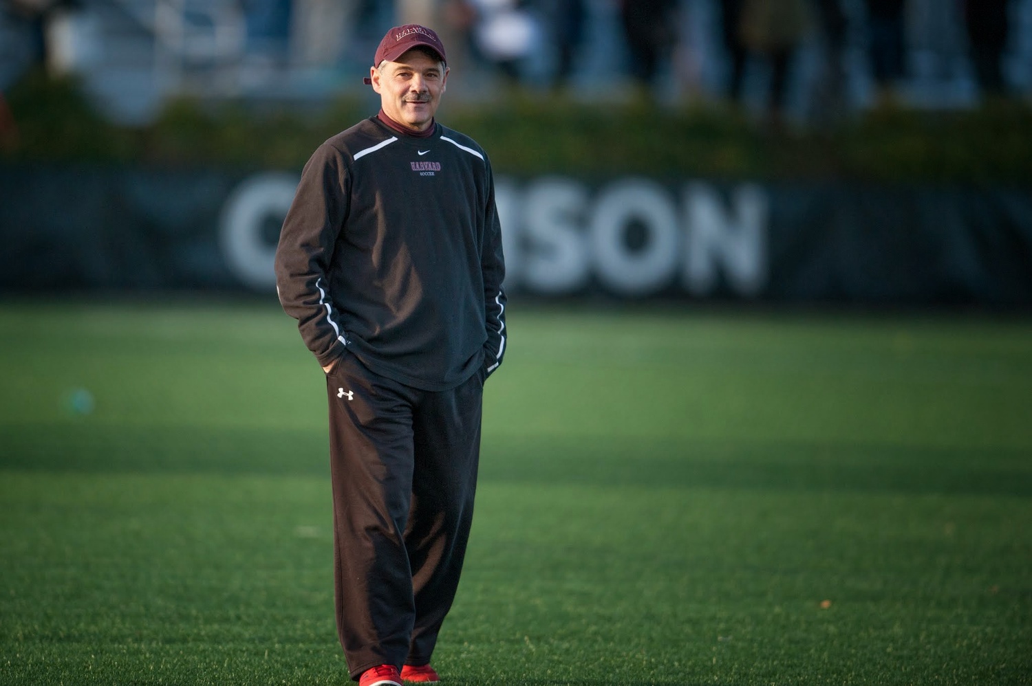 In nine seasons as coach of the Crimson, Ray Leone compiled a 44-14-5 record in Ivy League play.