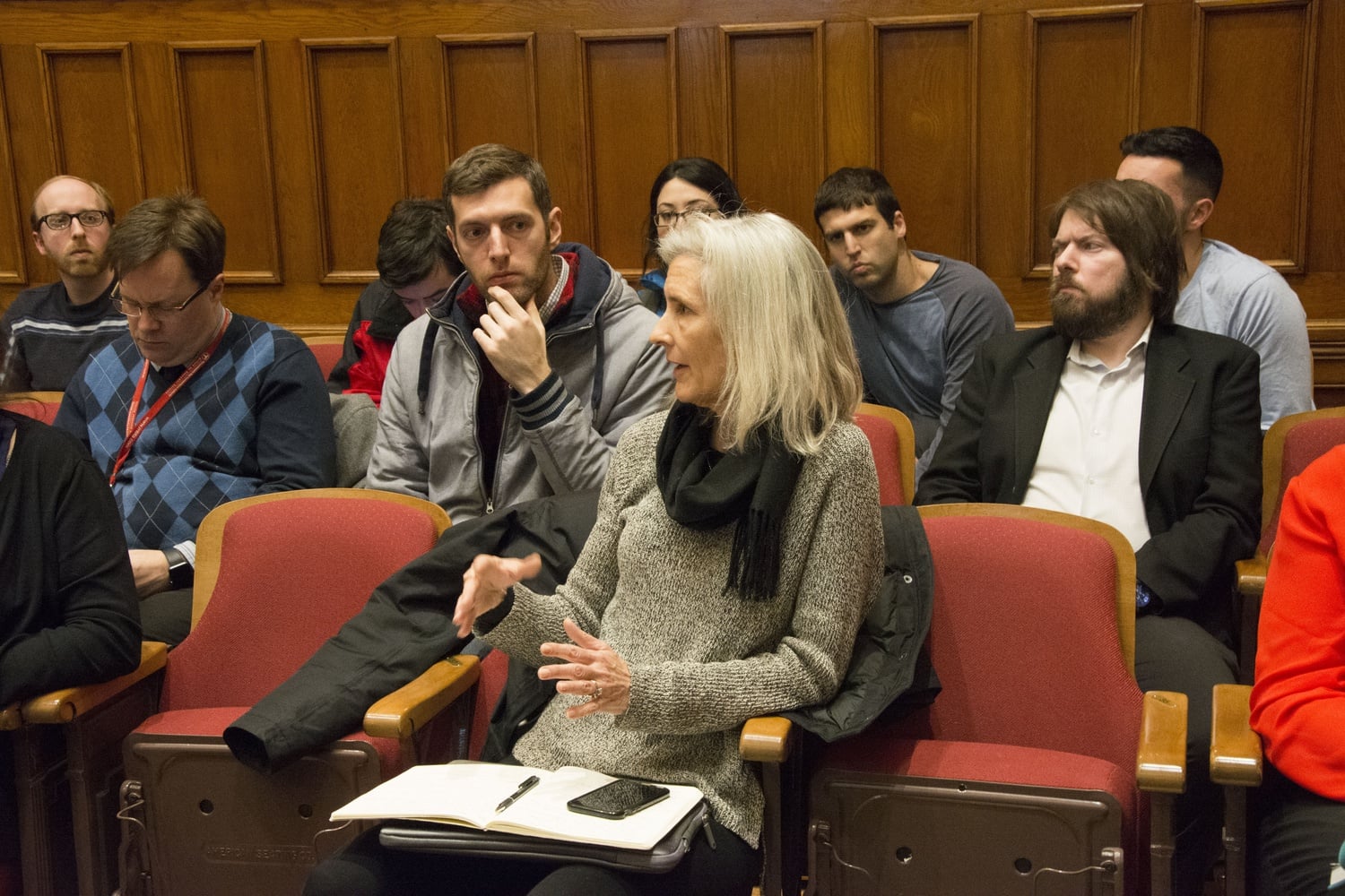 Cambridge City Councilor Jan Devereux joined over 25 Boston area residents in criticising planned cuts to late-night MBTA service during a public hearing held in Cambridge City Hall Wednesday night. Among the public’s concerns were the needs of workers who depend on the service, as well as the desire for a reliable transit system as Boston develops.