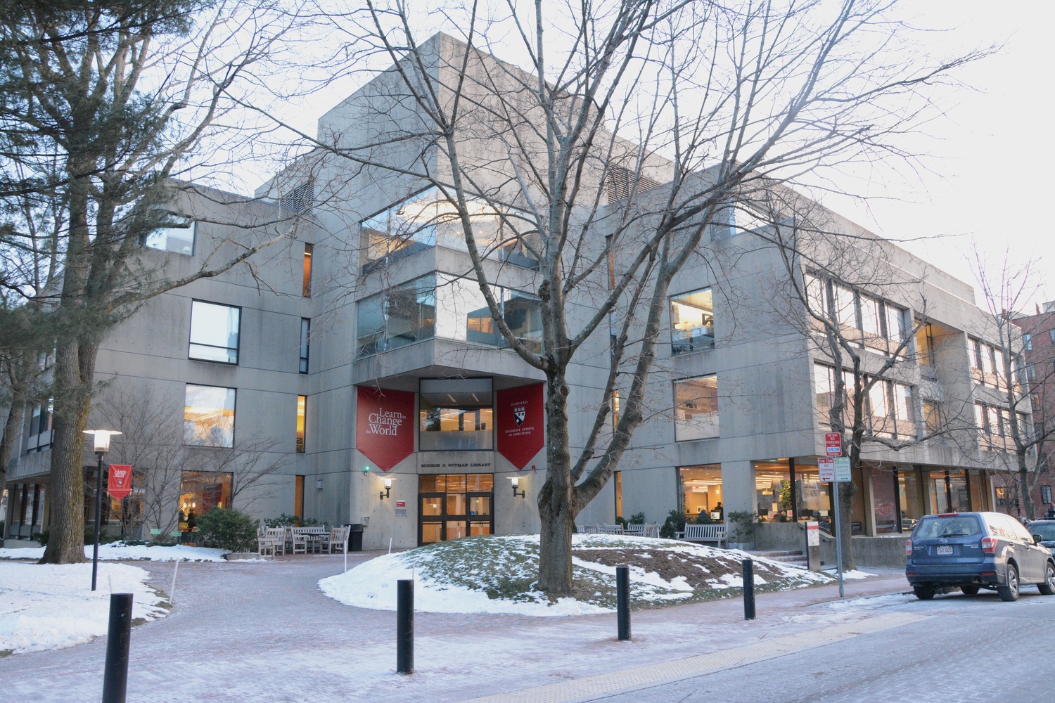 Gutman Library at the Graduate School of Education.