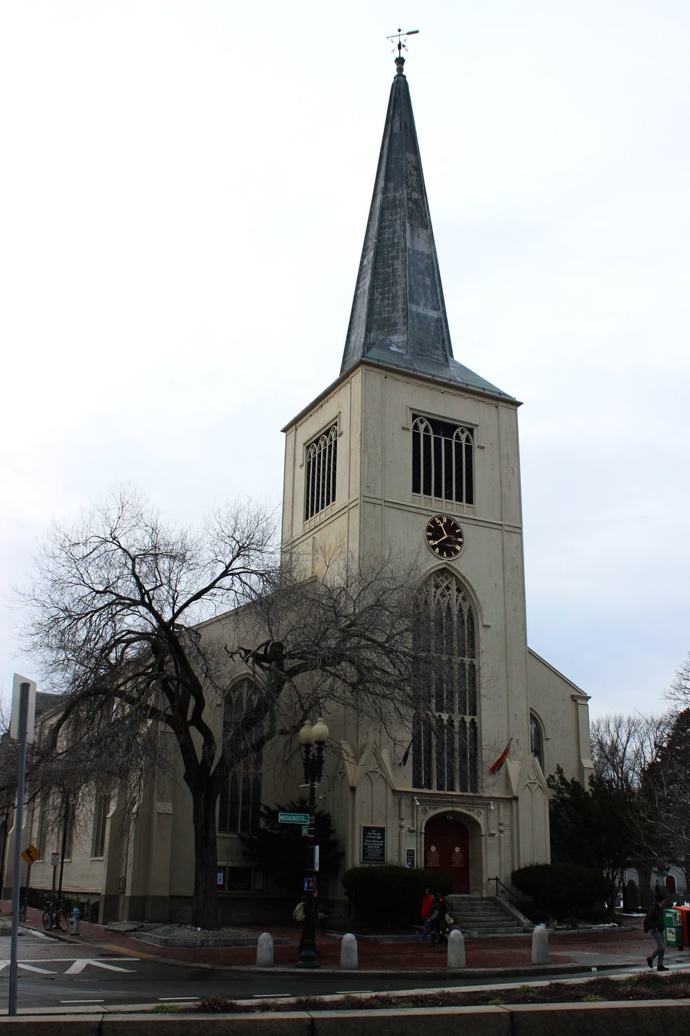 Y2Y Harvard Square, a group established to help reduce homelessness of young adults, is located in the First Parish Church in Harvard Square.