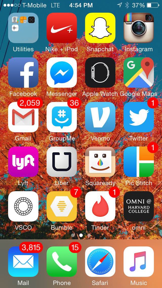 Tinder and Bumble and Insta and Uber...these are a few of my favorite things.
