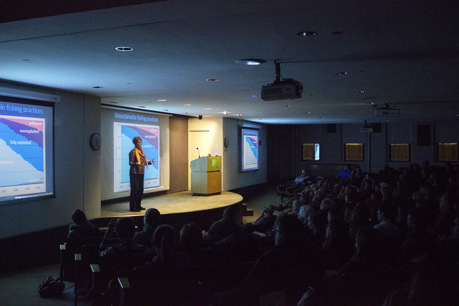Jane Lubchenco, administrator of the National Oceanic and Atmospheric Administration, discusses recent advancements in sustainable fisheries management and other ocean science and policy. 