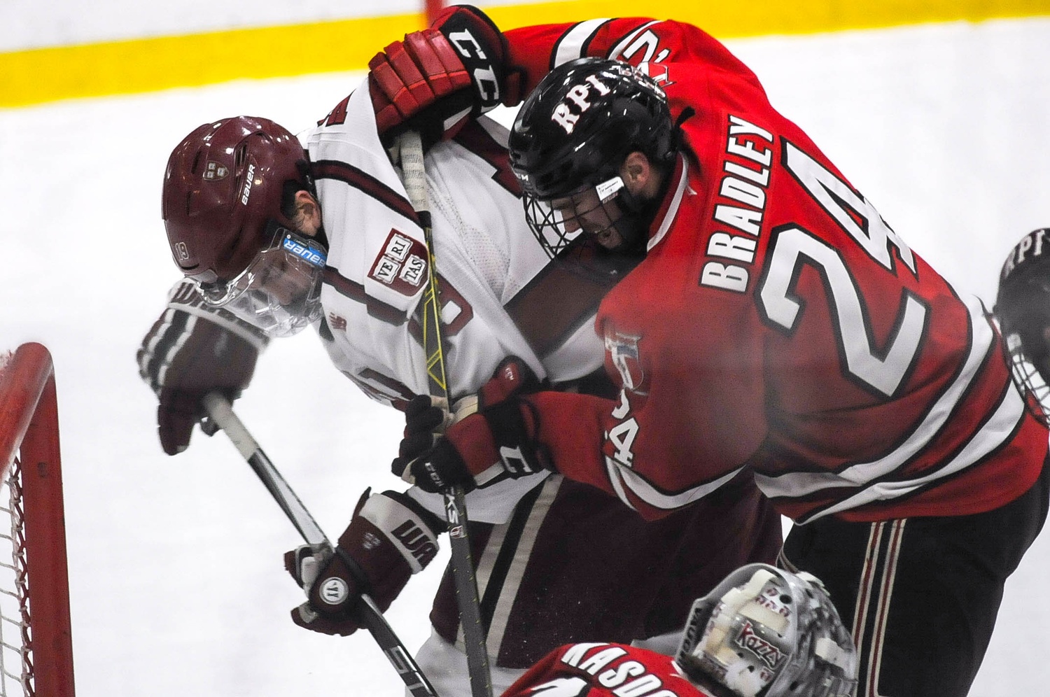 Co-captain Jimmy Vesey registered 13 shots on goal Friday night, but none of them found the back of a net in a 2-1 loss to RPI.