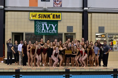 Cover image for Women's Swimming and Diving Claims Ivies Crown
