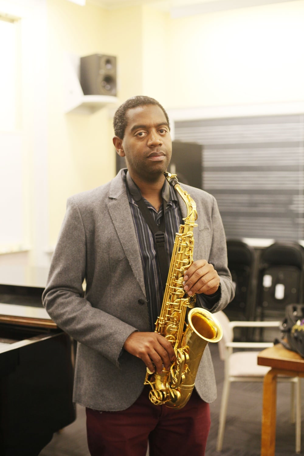 Yosvany Terry directs Harvard Jazz Bands and teaches “Foundation of Modern Jazz: Topics.” 