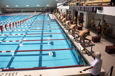 Cover image for Men's Swimming and Diving Sends Athletes to Olympic Trials