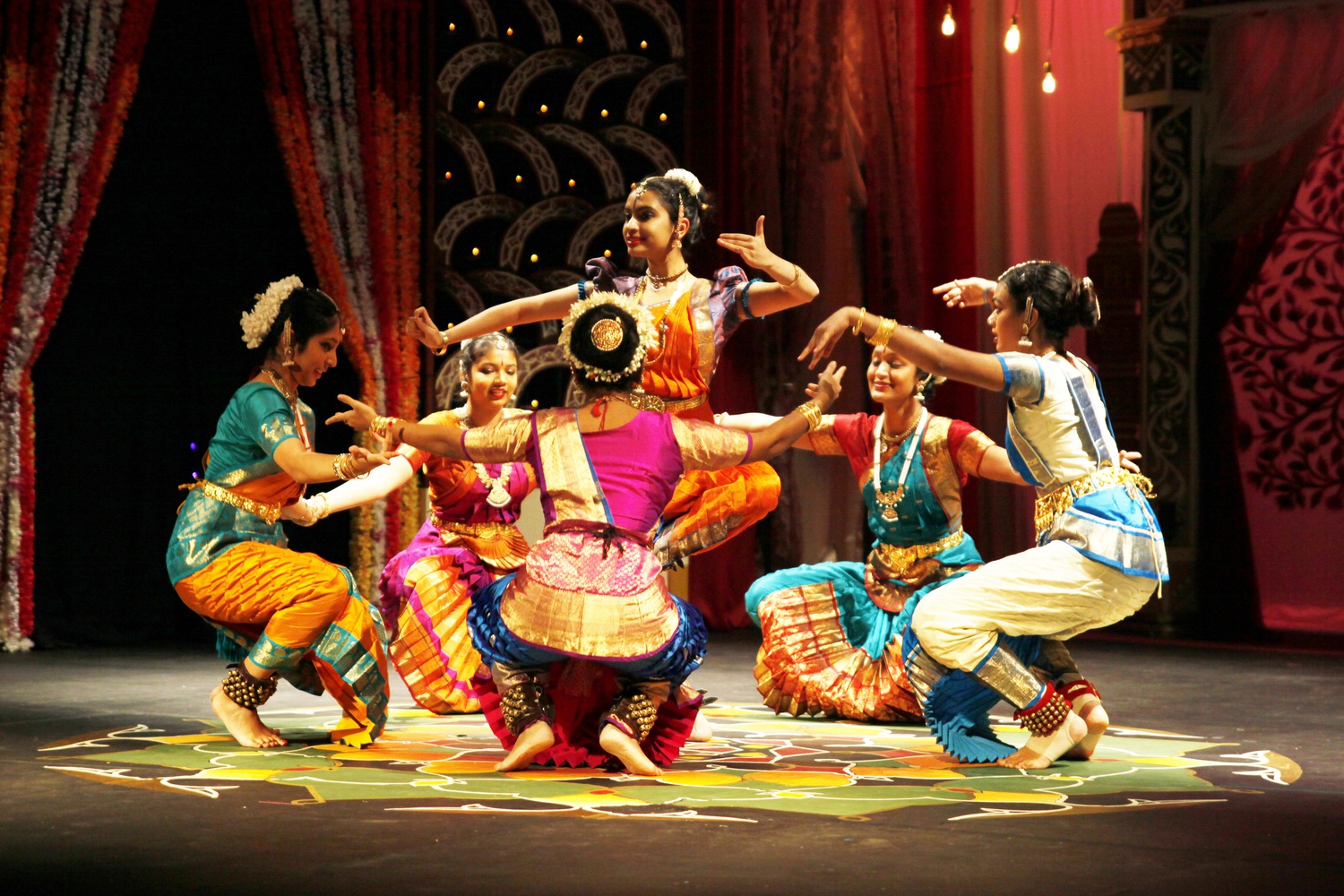 Students perform “Classical” during Ghungroo 2016. 