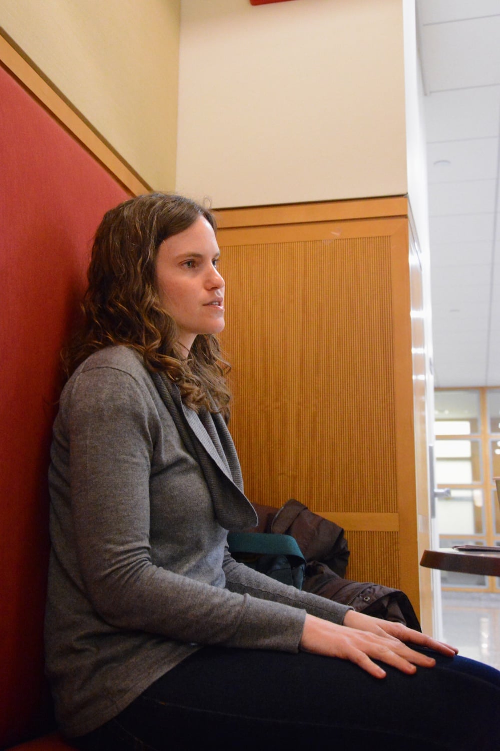 Erin M. Hutchinson, an active member of the Harvard Graduate Student Union-United Auto Workers, is a teaching fellow for a course with subject matter that differs from her research focus.