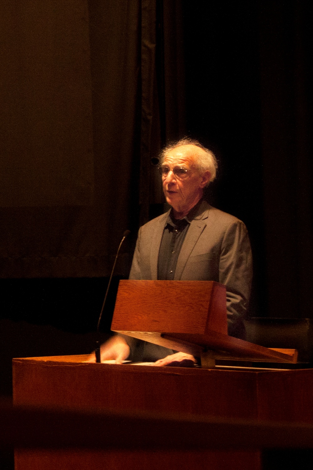 Harvard professor Alfred Guzzetti directed several short films which were shown on Saturday evening at the Carpenter Center.