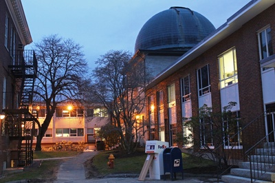 Cover image for Flood Nearly Destroys Harvard's Record of the Stars